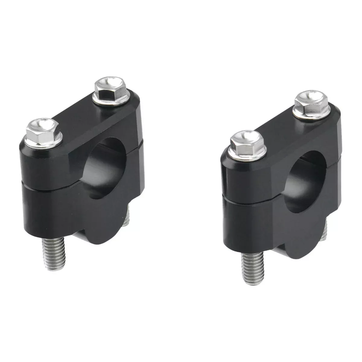 Zeta Handlebar Rise Kit 19mm Height – 22.2mm Bar – Black