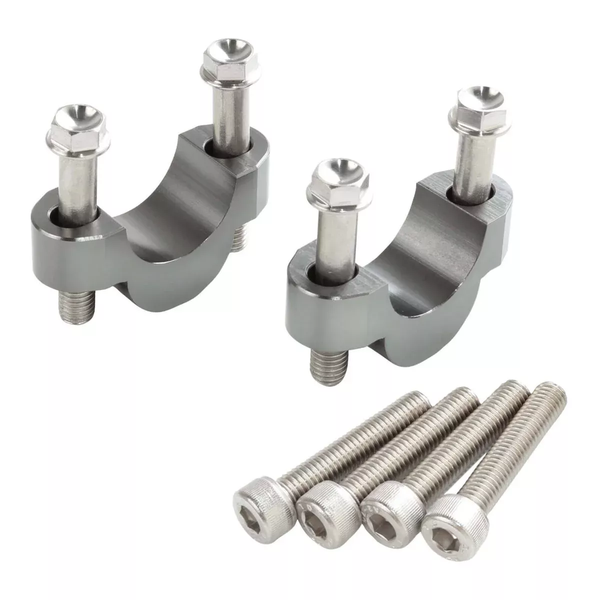 Zeta Handlebar Rise Spacer 14mm Height – 28.6mm Bar – Titanium