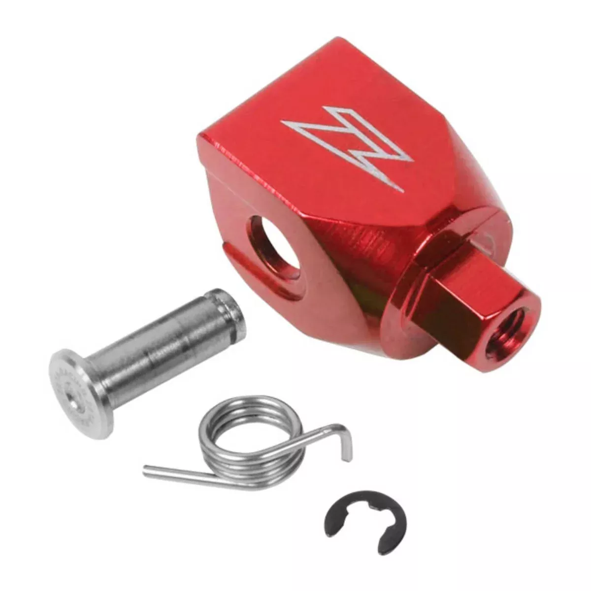 Zeta Revolver Shift Lever Replacement Tip Mount Straight – Red