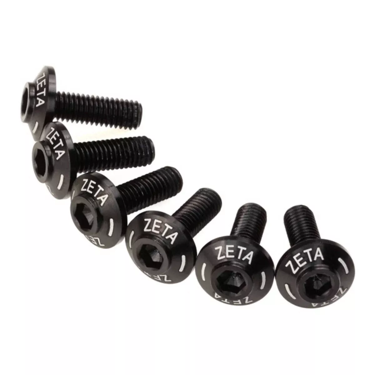Zeta Screen Bolt Set – Black (6 Piece)