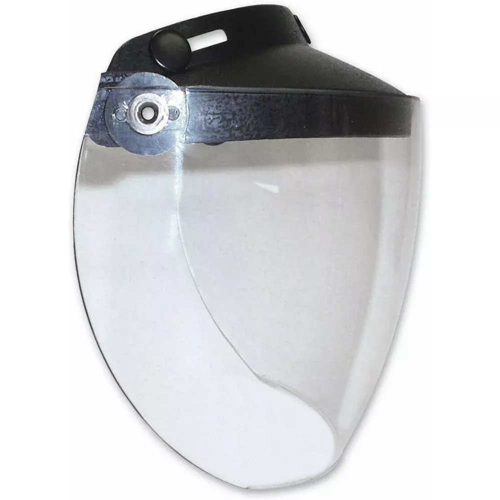 Zox 3-Snap Flip-Up Curved Shield